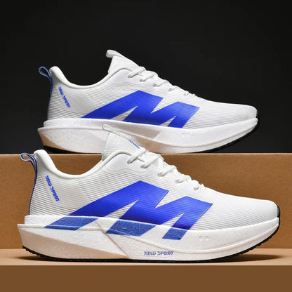 Running Shoes Men Carbon Board Marathon Sports Professional Breathable Lightweight Womens Comfortable Athletic Original Sneakers