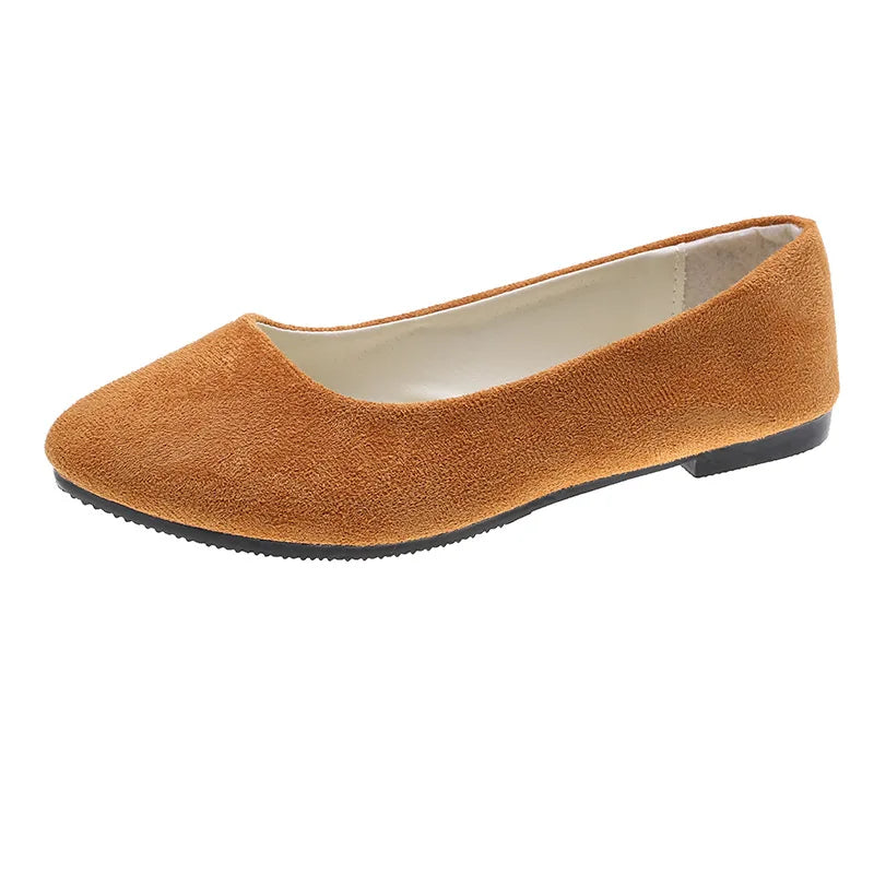 20Colors spring and summer wear women's flat shoes large comfortable shoes female candy color shoes Loafers EU 41/42/43 WSH2214