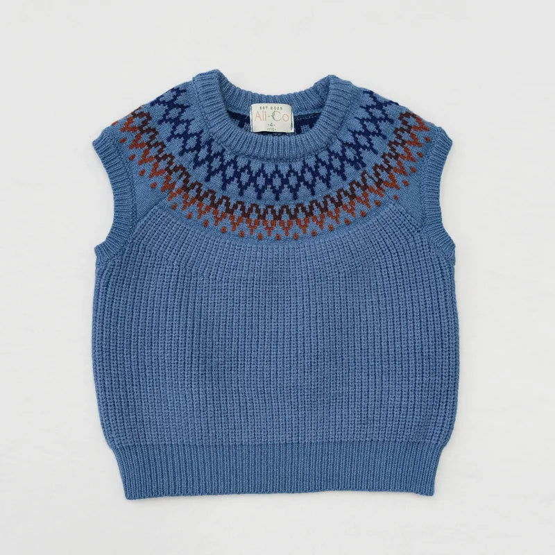 Ali Co AW26 high quality shabbos knit shabbos collection family matches clothes boys girls baby
