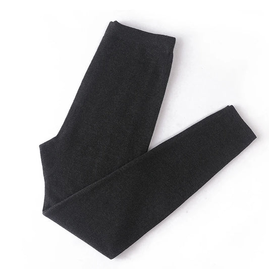 Women's High-Waisted Knit Leggings