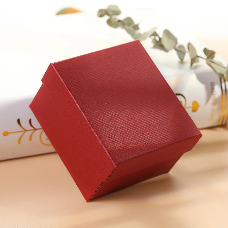 12PCS Packaging and Display Watch Boxes Gifts Black Boxes Paper Decorative Bracelet Boxes Paper Jewellery Accessories