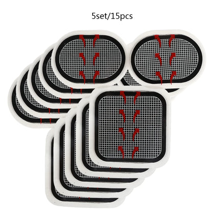 3 Pcs/set Electric Muscle Stimulator Gel Patch for Abdominal Massage, Patch Accessory with Massage Home Gym Equipment