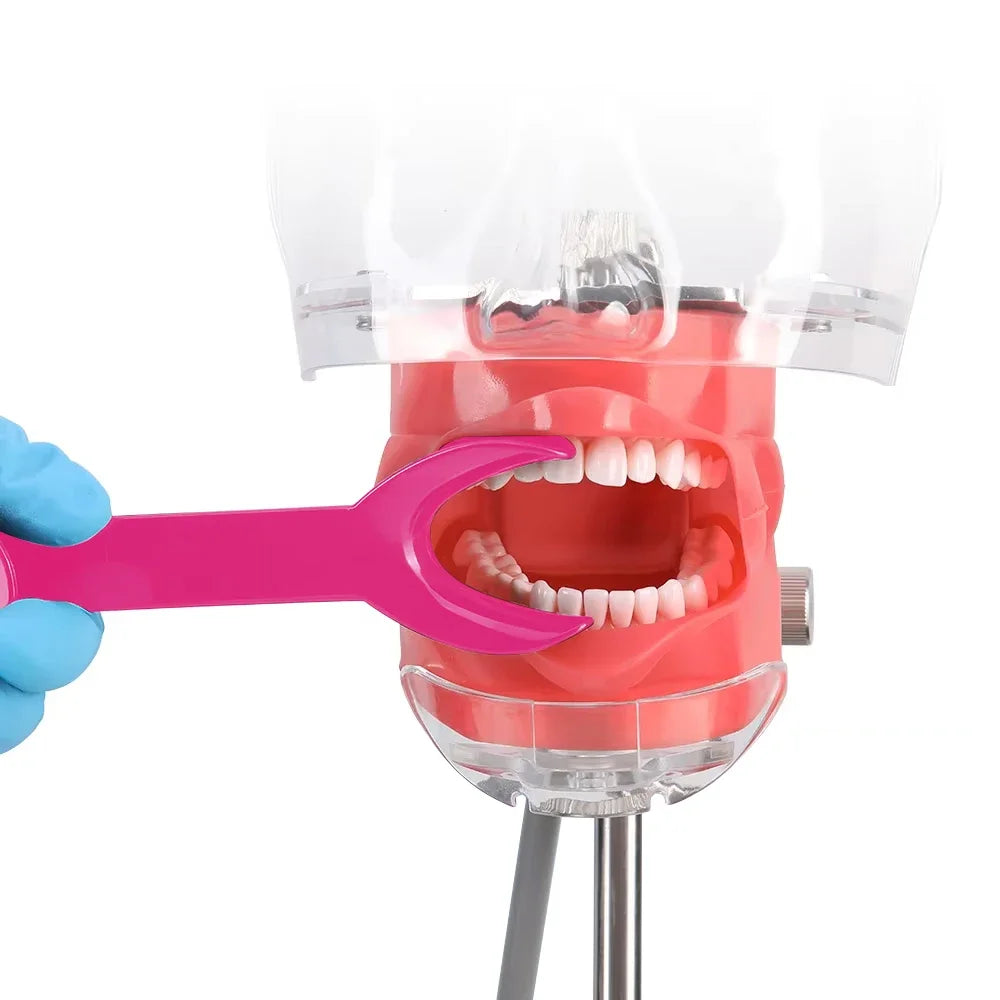 Double head T-Shape Cheek Mouth Lip Retractor Dental Intraoral Opener Mouth Expanders Orthodontic Materials Teeth Whitening