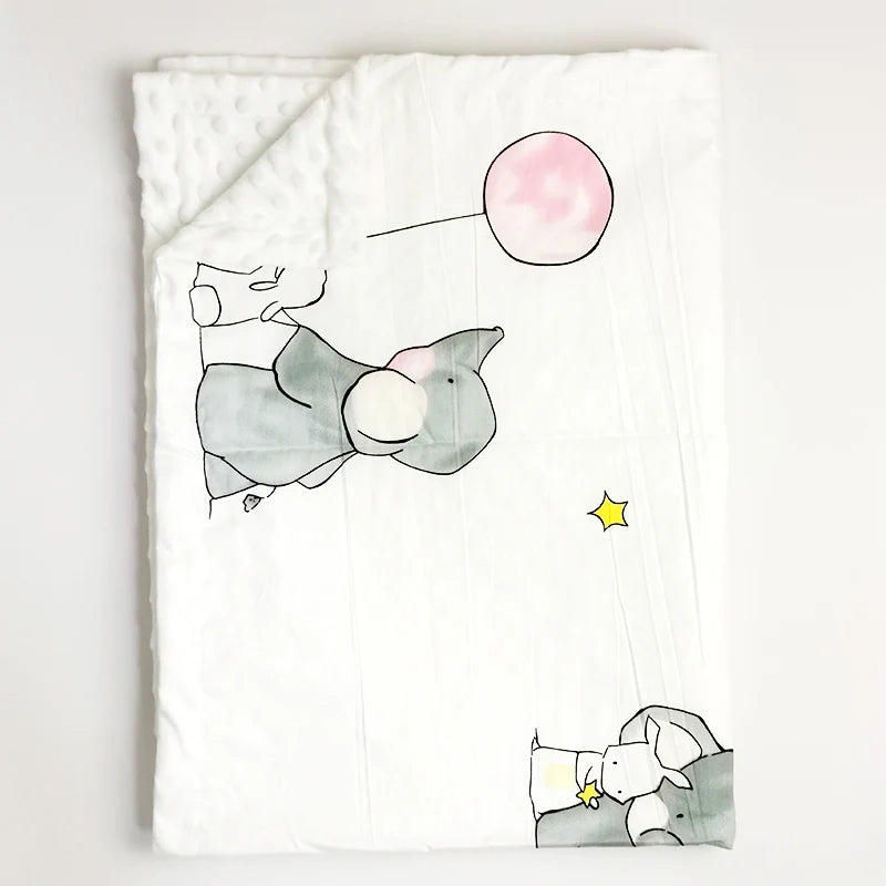 100 * 75 Spring/Summer New Baby Bean Blanket