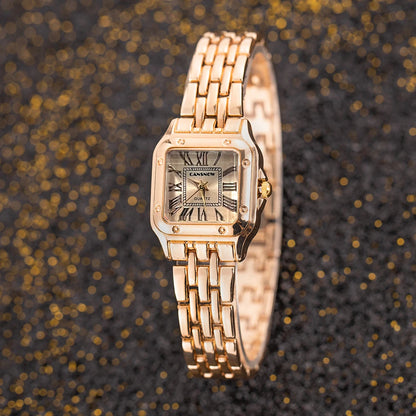 Simple Style Watch Women Top Brand Luxury Hollow Analog Quartz Wristwatches Fashion Elegant Ladies Watch Clock Gift Reloj Mujer