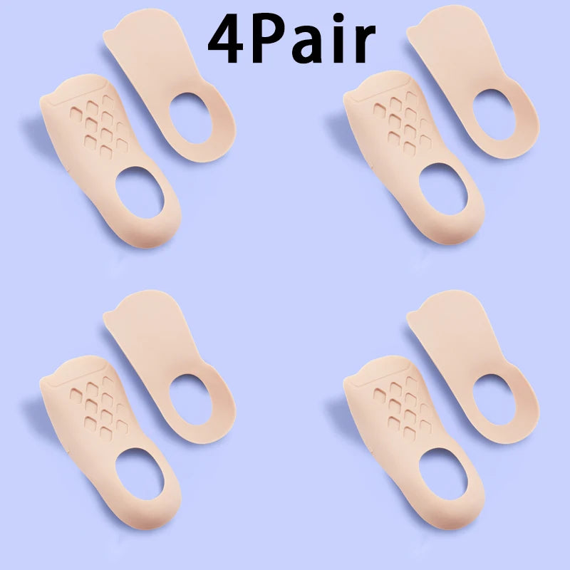 1 Pair Orthopedic Insoles Arch Collapse Flat Foot Orthopedic Insoles Insert Arch Support Insoles Foot Care Insoles Unisex