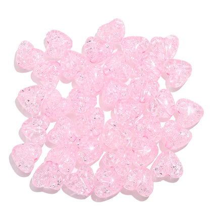 50pcs 11mm Clear Acrylic Burst Beads Candy Color Star Spacer Beads DIY Handmade Beaded For Jewelry Findings Bracelet Accessories