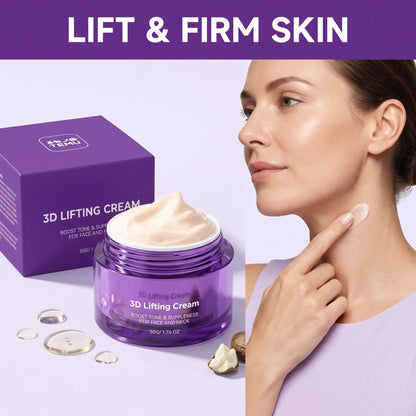 3D Lifting Cream Face Neck Anti-Aging Moisturizer Improve Wrinkles Hydrating Repair Korean Facial Treatment Probiotic Face Cream