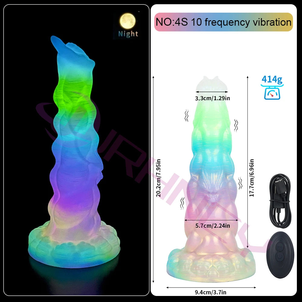 Vibrator Anal Dildos for Women Masturbator Consolador Silicone 10 Frequency Vibrador Anal Plug 18+ G Spot Clitoral Stimulator