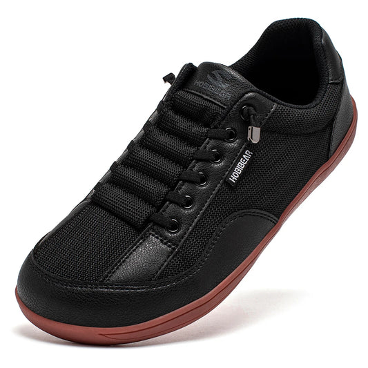 HOBIBEAR Wide-Toe-Box Barefoot Shoes Womens Mens Zero Drop Slip On Sneakers Minimalist Walking Shoes
