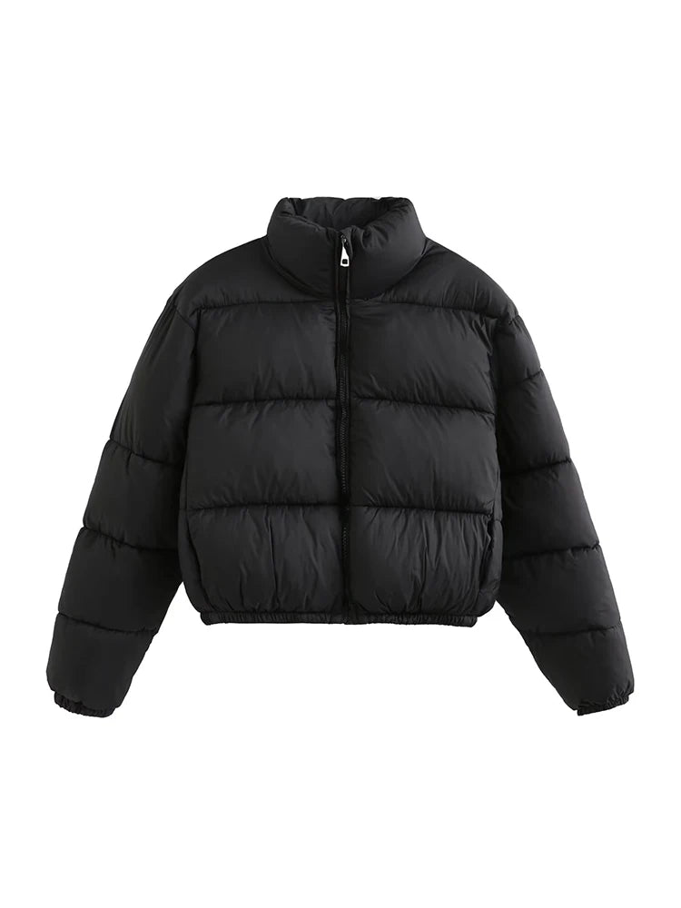 Women's Cropped Puffer Jacket