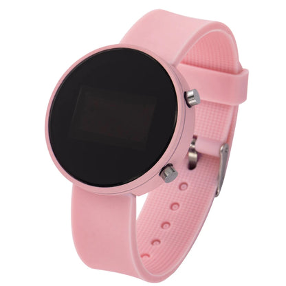 Fashion Digital Watch for Men Women Kids Simple Sports LED Watch Silicone Watchband Multi-color Casual Ladies Watch Reloj Mujer