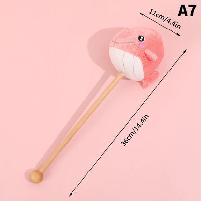 Massage Hammer Hitting Hammer Stick Handheld Plush Small Hammer For Neck Shoulder Meridians Legs Back Massage