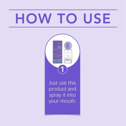Mint Oral Spray for Long-Lasting Freshness Travel-Sized Oral Breath Spray Mouth Spray Freshener Oral Care Probiotic Freshener
