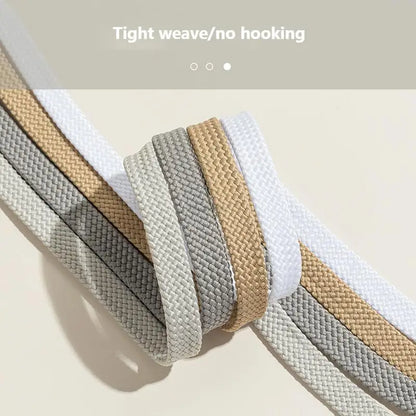 1Pair New Flat Classic Shoelaces for Sneakers Casual Shoe Laces White Black Sports Shoelace Shoes Balanc String Shoe Accessories
