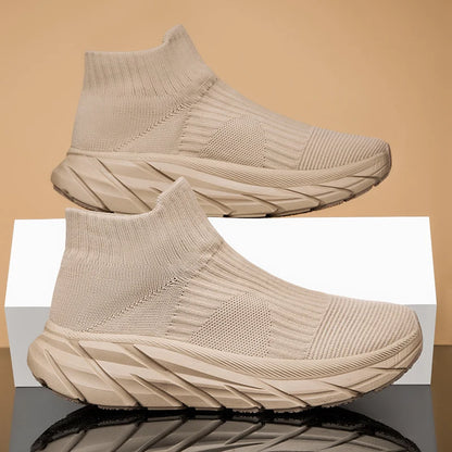Men Running Walking sock Shoes winter boots Casual Sneakers plush warm shoes Sport shoes Lightweight Men Sneakers Casual Shoes