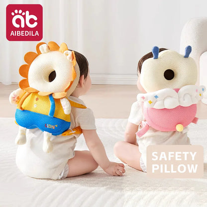 Baby Head Back Protector Safety Pad Newborn Walk Learning Headgear Anti-Fall Pillow Toddler Fall Prevention Cushion for Infants