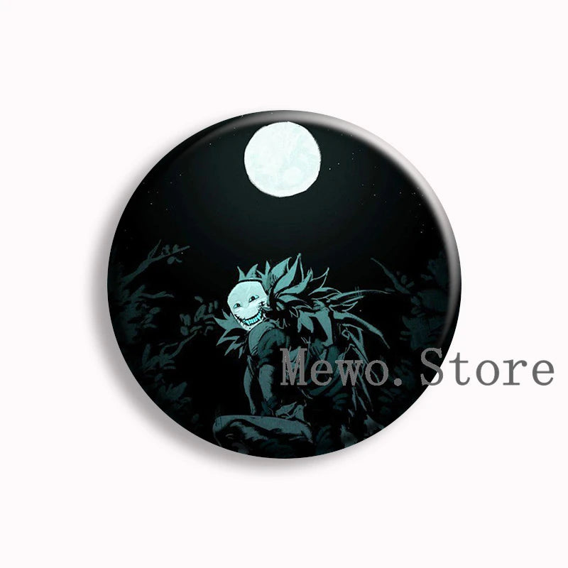 Dod Pursuer Anime Soft Button Pin Forsaken Dead Of Death Brooches Badge Bag Decor Jewelry Gamer Collect