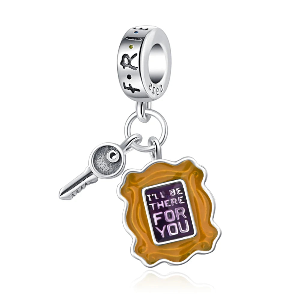 2025 New Hot Selling Colorful Love Puzzle Charm Bead Jewelry 925 Silver Original Women's Bracelet DIY Jewelry Gift