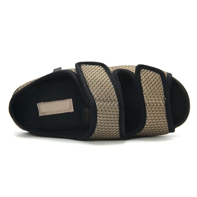 2025 new casual orthopedic wide foot edema shoes, thumb valgus adjustment, soft and comfortable diabetic shoes, walking shoes