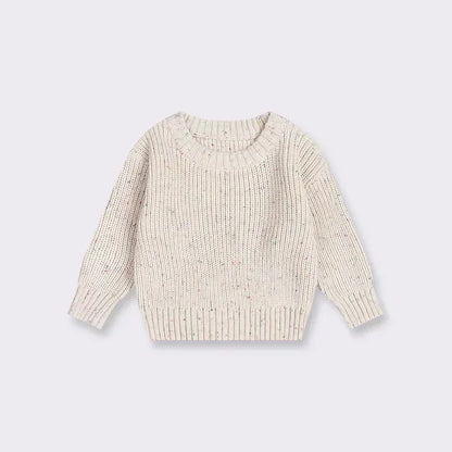 Autumn Baby 0-6Y Boys Girls Knit Sweater Clothes Toddler Infant Kids Knitwear Cotton Soft Winter Long Sleeve Baby Pullover Tops