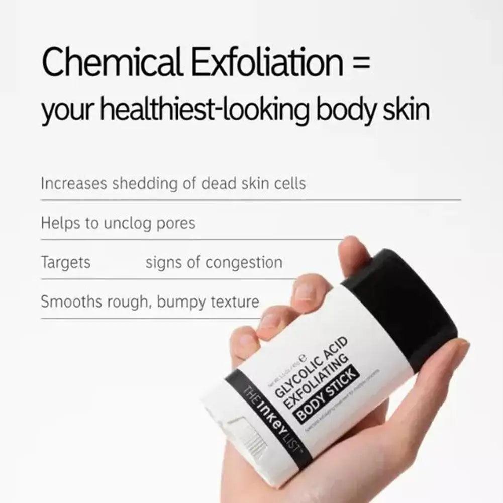THE INKEY LIST Eye Cream and Body Exfoliating Bar Skincare Set Dark Circle Removal Skin Brightening Anti Wrinkle Skin Care Kit