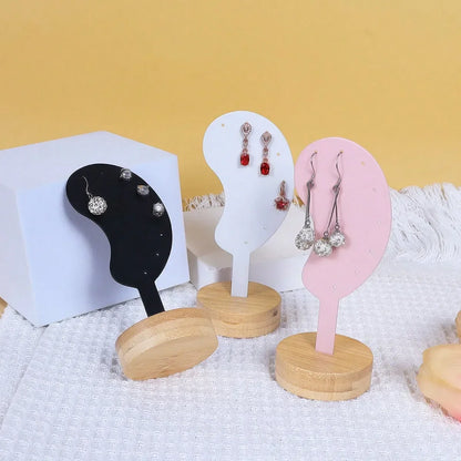 1PC Iron Ear-Shaped Earring Holder Display Stand for Jewelry Suitable for Shops And Home Decor