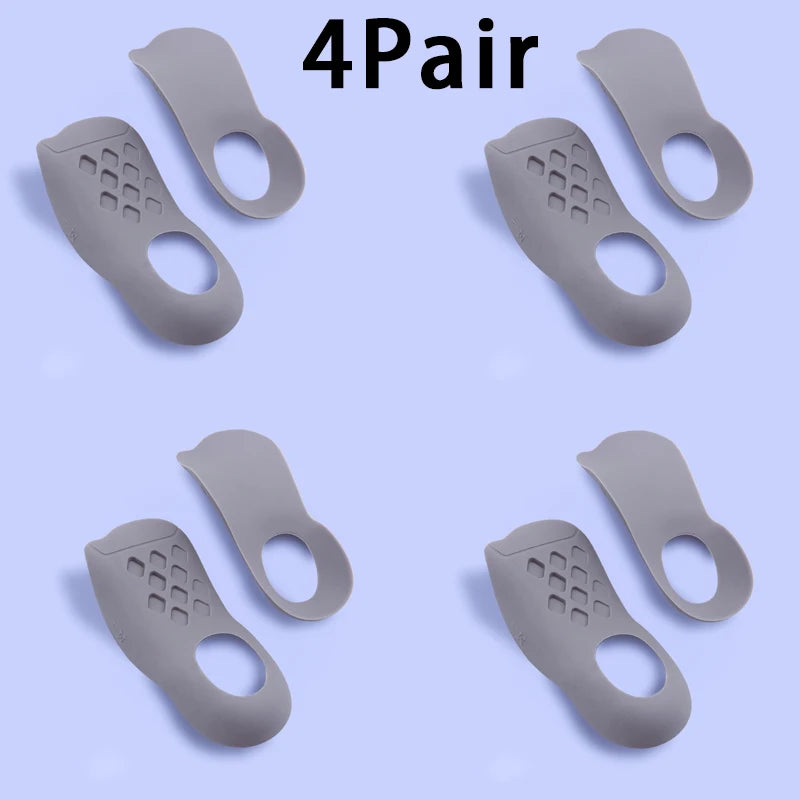1 Pair Orthopedic Insoles Arch Collapse Flat Foot Orthopedic Insoles Insert Arch Support Insoles Foot Care Insoles Unisex