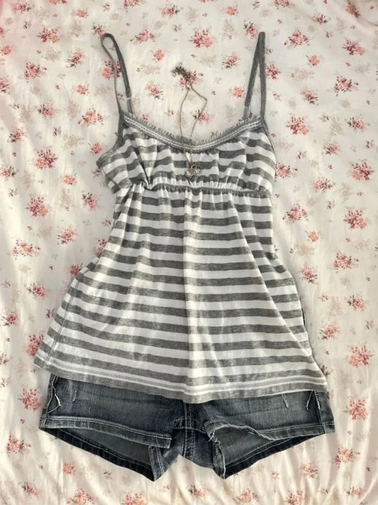 Women's Cropped Camisole in Pattern Options