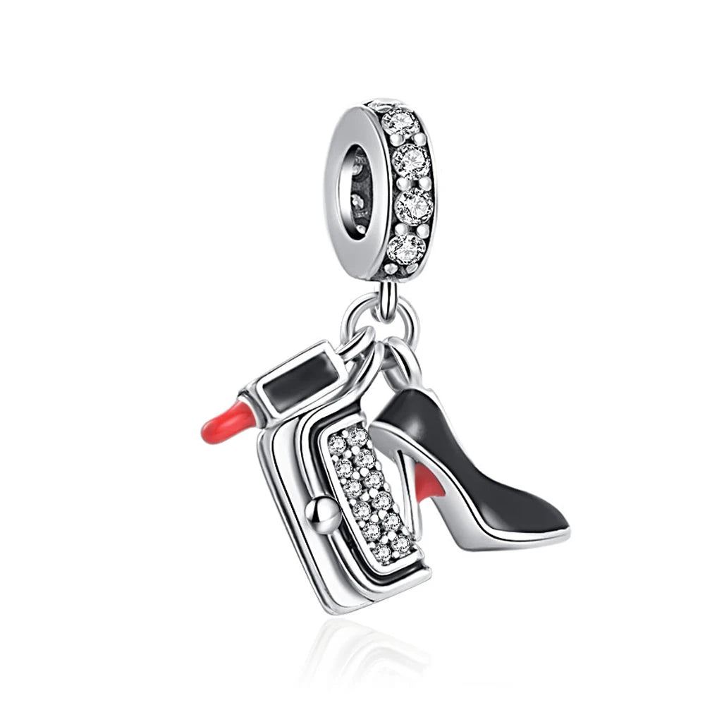 2025 New Hot Sale Hummingbird, firefly, butterfly Charm Beads Fit 925 Sterling Silver Original women Bracelet DIY Jewelry Gift