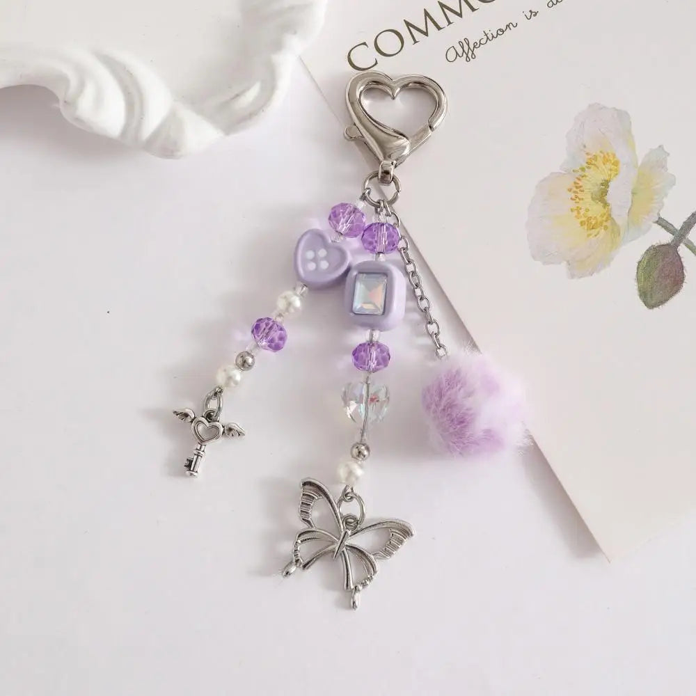 Original New Retro Star Pendant Handmade Beaded Ins Ocean Style Bag Hanging Keychain 2026 Wholesale