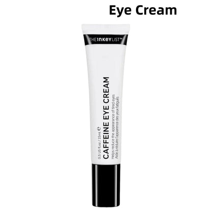 THE INKEY LIST Eye Cream and Body Exfoliating Bar Skincare Set Dark Circle Removal Skin Brightening Anti Wrinkle Skin Care Kit