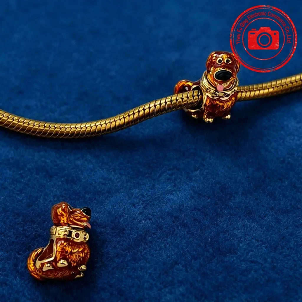 New Original Charms DIY Women Jewelry Gifts Fox Rabbit Chicken Pig Pet Dog Elephant Beads Fit 925 Silver Bracelets Accessories