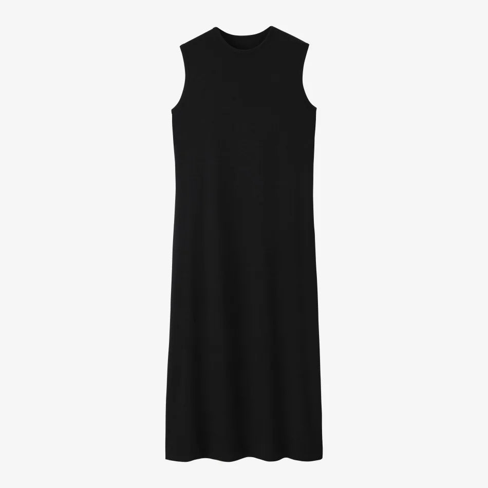AS SS26  summer woman clothes cardigan + maxi dress set nature fiber ribbing fabric super comfortable clothing