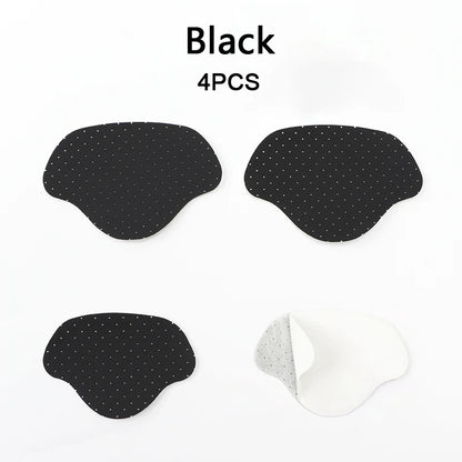 Heel Repair Subsidy Sticky Shoes Hole Sneakers Insoles Patch Heel Pads Heels Sticker Protector Foot Care Anti-Wear Inserts 4 PCS