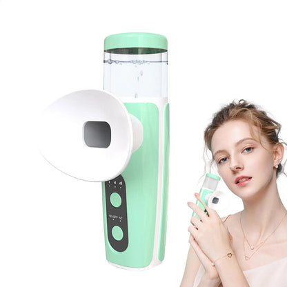Eye Steamer for Dry Eye Nano Dry Eye Humidifier Portable Eyes Care Device 3 Temperature Eye Drops Tool Rechargeable Mist Sprayer