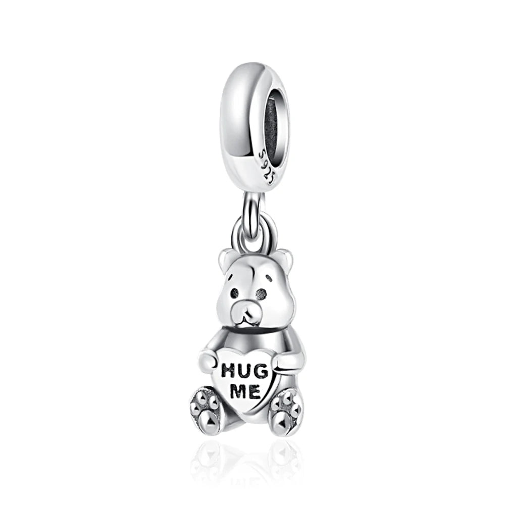 2025 New Hot Selling Colorful Love Puzzle Charm Bead Jewelry 925 Silver Original Women's Bracelet DIY Jewelry Gift