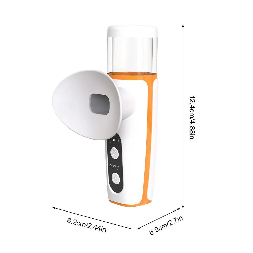 Eye Steamer for Dry Eye Nano Dry Eye Humidifier Portable Eyes Care Device 3 Temperature Eye Drops Tool Rechargeable Mist Sprayer