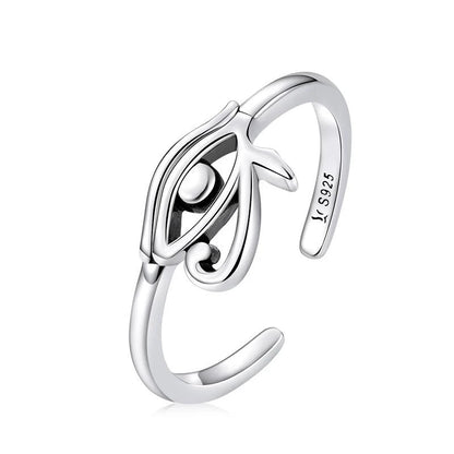 WOSTU 925 Sterling Silver Pet Cat Stackable opening Ring For Women Snake Dog Adjustable rings Fine Jewelry Party Birthday Gift