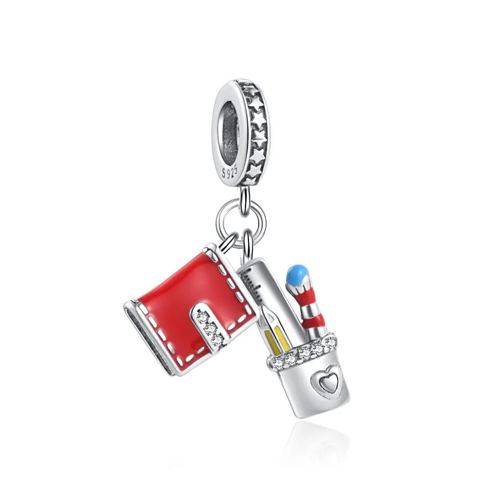 2025 New Hot Selling Colorful Love Puzzle Charm Bead Jewelry 925 Silver Original Women's Bracelet DIY Jewelry Gift