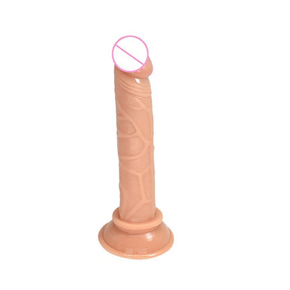 Female Artificial Dildo, Manual Suction Cup Dildo, Mini Small Size, Crystal Style, Female Masturbation Thrusting Device