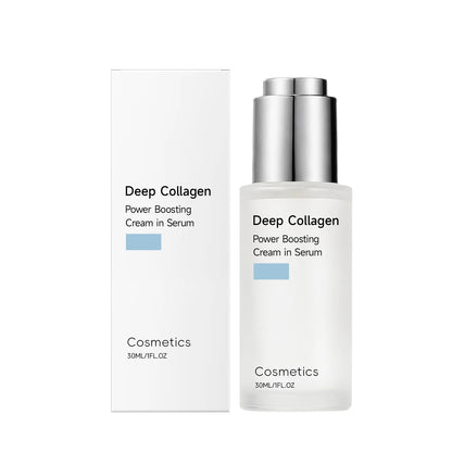 Deep Collagen Boosting Cream in Serum Moisturizing Boost Skin Elasticity Enhance Skin Radiance For All Skin Skincare Primer Base