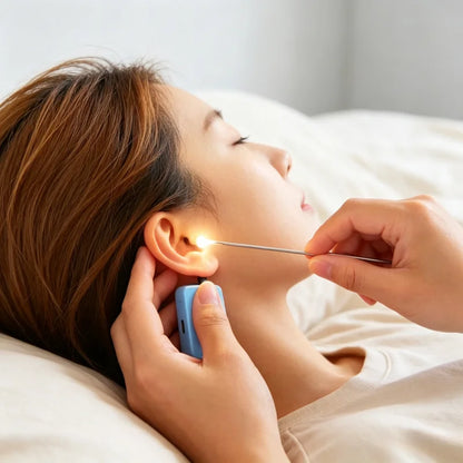 Ear Light Pick Thumb Tuning Earpick Supplies Picks Cleaner Lamp Rechargeable Flashlight Led Cleaning Wax Hammer Mallet Piano