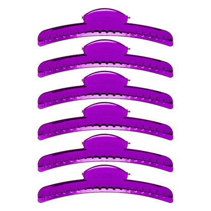 Vintage Metal Finger Wave Hair Clips 6PCS Aluminum Hairpin Hairdressing Clip Salon Hair Fixed Hairclips Barber Stlying Tool