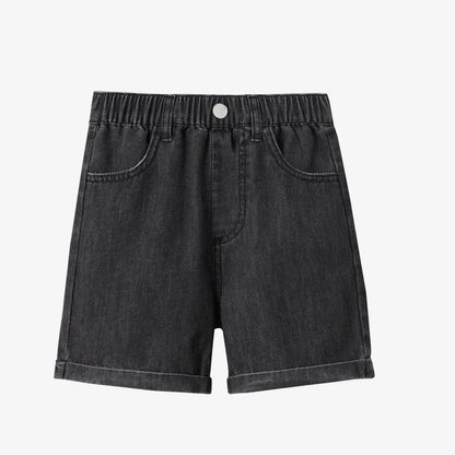 Clearance sale AS SS26 black denim collection 100% cotton high quality denim fabric kids family matching brother sister clothing