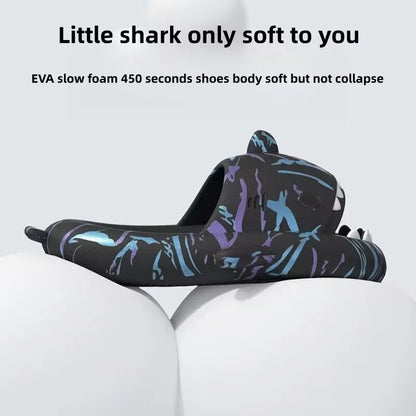 Couples Shark Slippers Women Cartoon Sandals Fashion Men Flip Flops Indoors Bathroom Cute Summer Outdoor Beach Slides Shoes