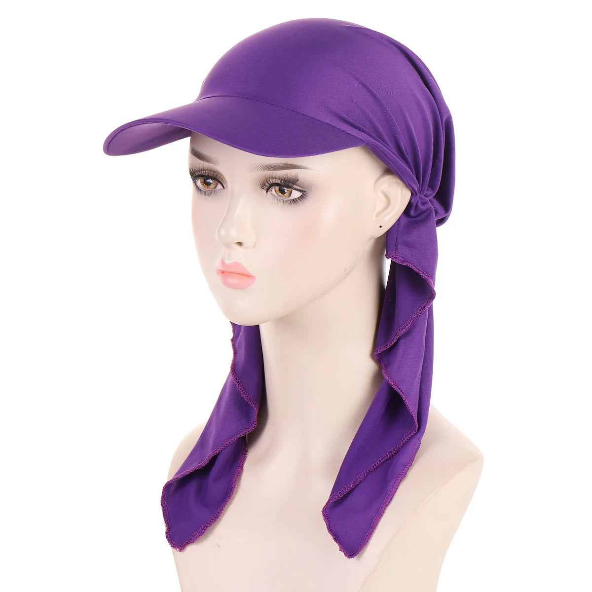 Soft Modal Inner Hijab Caps Muslim Stretch Turban Cap Islamic Underscarf Bonnet Hat Female Headband Turbante baseball cap