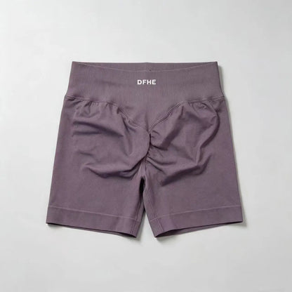 DFHE Camisole Fitness Shorts, High Waisted and Hip Lifting Yoga Shaping Shorts, Breathable Sports Running Fitness Shorts