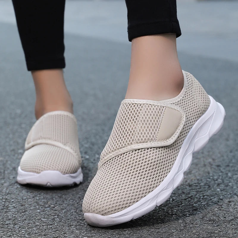 New Casual Orthopedics Wide Feet Swollen Shoes Thumb Eversion Adjusting Soft Comfortable Diabetic Shoe Walking Shoes