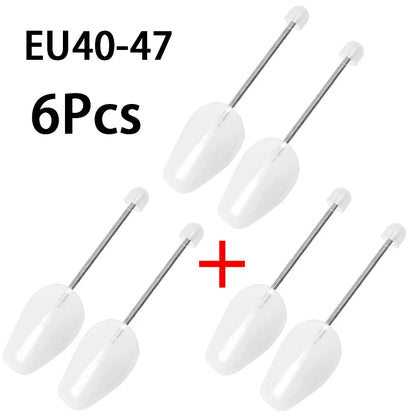 2/4/6Pcs Boot Holder Prevent Creasing Adjustable Holder Bulk Shoe Trees for Sneakers Shaper Plastic Unisex Shoe Stretcher Shape